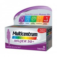 Multicentrum Complemento Alimenticio con Vitaminas Mujer 50+ 90 Unidades