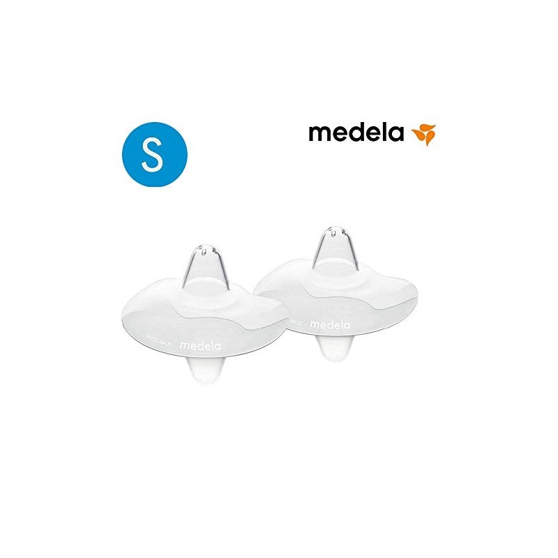 Medela Pezoneras para lactancia de silicona talla L Contact Medela