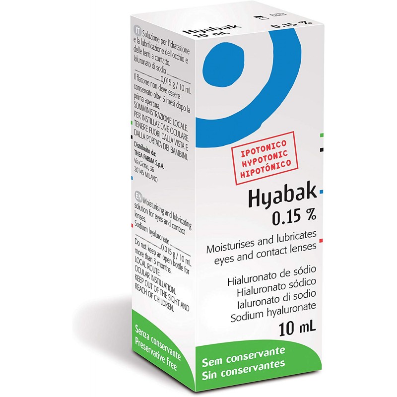 Hyabak hipotónico 0,15% 15ml