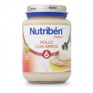Potito Pollo con Arroz Nutribén 200 gr 6m+