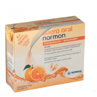 Suero oral Normon sabor naranja 2udsx250ml