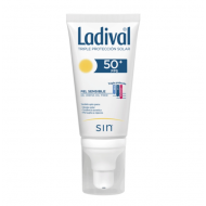 Ladival Protector Solar facial FPS 50 oil free para pieles sensibles (alérgicas, tendencia acneica y pieles rosáceas) - 50ml