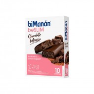 biManán 8 Barritas Sustitutive de Chocolate Intenso