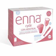 Enna Cycle Copa Menstrual Talla M 2 Unidades + Esterilizador