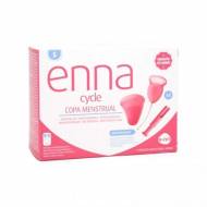Enna Cycle Copa Menstrual Talla S 2unidades + Esterilizador
