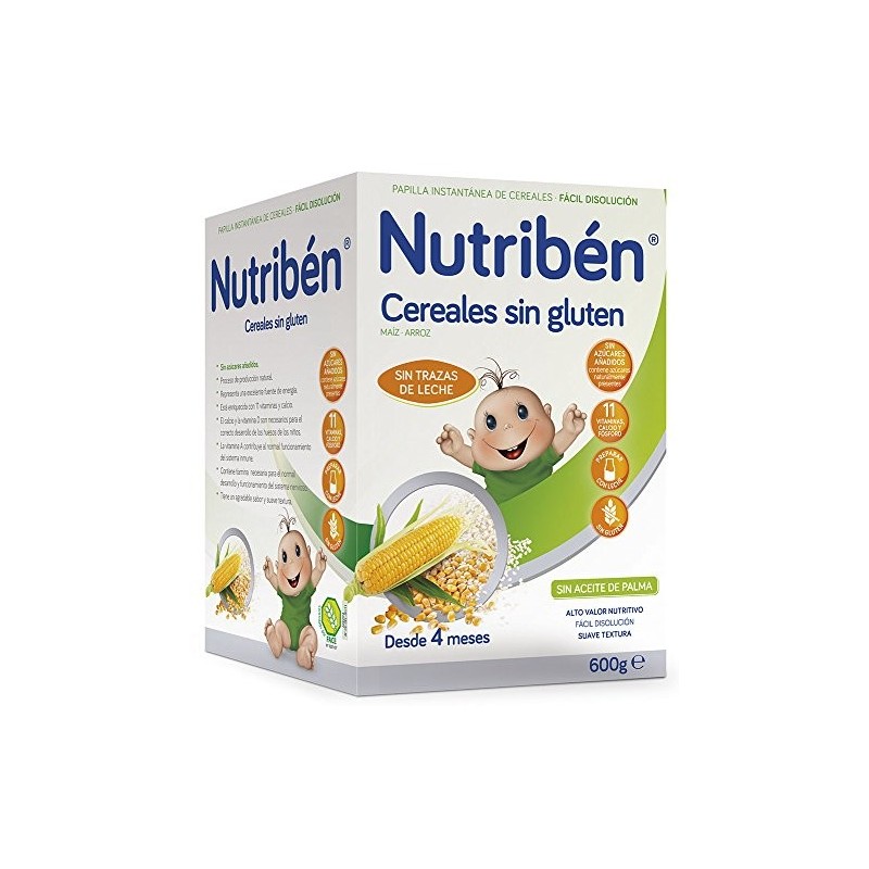 NUTRIBÉN 8 Cereales y Miel Calcio 600gr