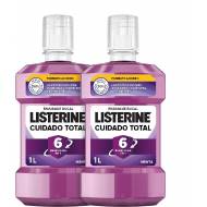Listerine Cuidado Total 1000 ml duplo