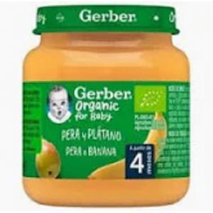 Gerber Organic Pera Plátano...